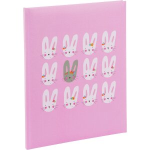 Goldbuch Babytagebuch Cute bunnies pink 21x28 cm 44...
