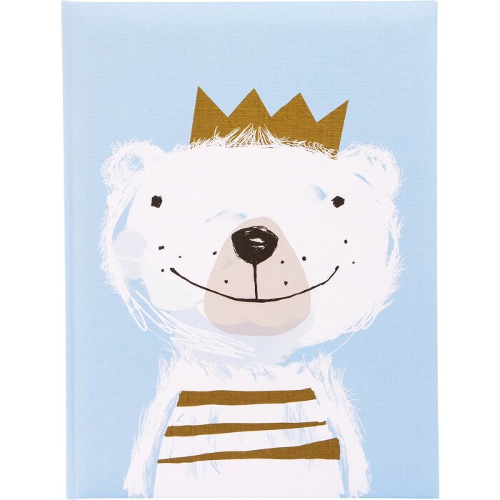 Goldbuch Babytagebuch Fortuna blau 21x28 cm 44 Seiten Kunstdruckeinband