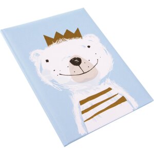 Goldbuch Babytagebuch Fortuna blau 21x28 cm 44 Seiten Kunstdruckeinband