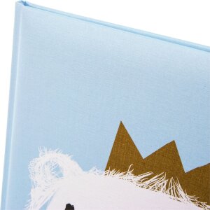 Goldbuch Babytagebuch Fortuna blau 21x28 cm 44 Seiten Kunstdruckeinband