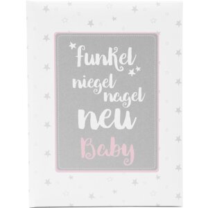 Goldbuch Babytagebuch funkel niegel nagel neu rosa 21x28...