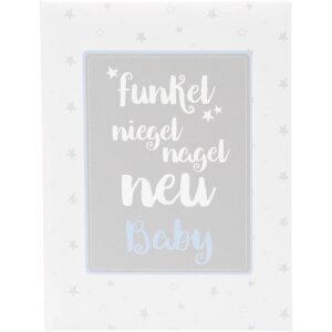 Goldbuch Babytagebuch funkel niegel nagel neu blau 21x28...