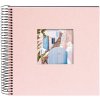 Goldbuch Spiralalbum Bella Vista rosé 20x20 cm 40 schwarze Seiten