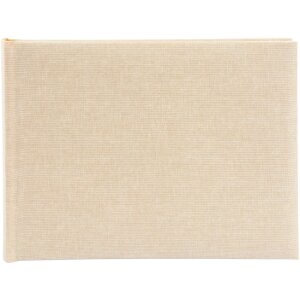 Goldbuch Fotoalbum Summertime Beige Leinen 22x16 cm 36 weiße Seiten Pergamin
