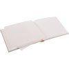 Goldbuch Fotoalbum Summertime Beige Leinen 22x16 cm 36 weiße Seiten Pergamin