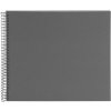 Goldbuch Spiralalbum Bella Vista grau 34x30 cm 40 weiße Seiten