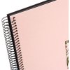 Goldbuch Spiralalbum Bella Vista rosé Leinen 34x30 cm 40 schwarze Seiten