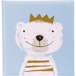 Goldbuch Fotoalbum Fortuna blau 30x31 cm 60 weiße...