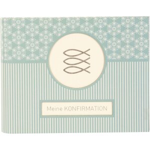 Goldbuch Fotobuch Konfirmation Mandala aquamarin, 24,5 x...