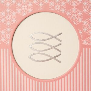 Goldbuch Fotobuch Kommunion Mandala koralle 24,5 x 19,5 cm 50 Seiten