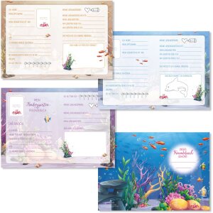 Goldbuch KiGa-Freundebuch Meerjungfrau A5 Kunstdruckeinband 88 Seiten 15x21 cm