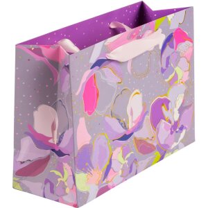 Goldbuch Geschenktasche Opium Grey-White 18 x 10 cm