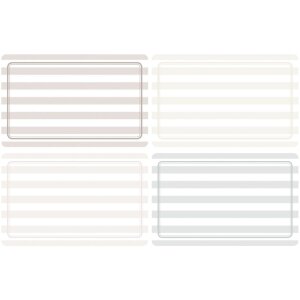 Herma HOME Beschriftungsetiketten 52x82 mm Grau-Braun ablösbar