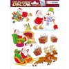 Herma DECOR Fensterbild Fröhlicher Weihnachtsmann A4 210x297 mm