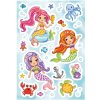 Herma MAGIC Sticker Little Mermaid Transpuffy, Blatt mit 27 Sticker