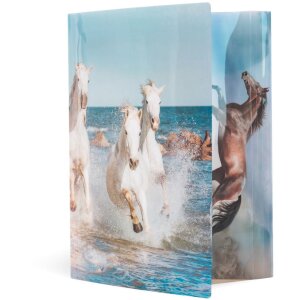 Herma Sammelmappe Glossy Tiere A4 PP Pferde