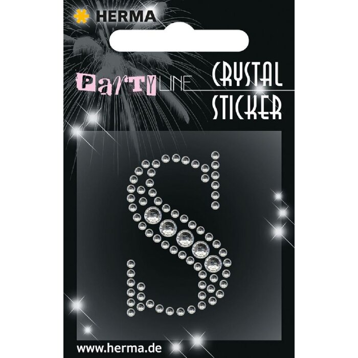 Herma FASHIONLine Crystal Sticker S Herma Crystal Sticker Silber 83x0 mm