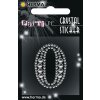 Herma FASHIONLine Crystal Sticker "0";"Herma Crystal Sticker, Silber, 10 Stück