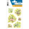 Herma DECOR Sticker Blumensträuße Maiglöckchen, weiß, 3 Blatt / 18 Stück