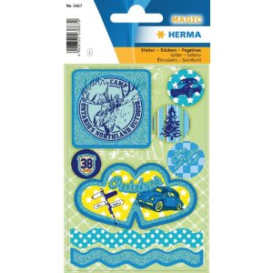 Herma MAGIC Sticker MAGIC Kanada Feeling Glittery