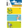 Herma VARIO Schuletiketten Witzfiguren, 76x35mm, weiß, 3 Blatt