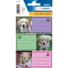 Herma VARIO Schuletiketten Hunde, 76x35 mm, 9 Stück, Papier