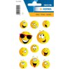 Herma DECOR Sticker Happy Face, Farbe: Mehrfarbig, Größe: 3 Blatt mit 33 Sticker