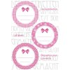 Herma HOME Deckeletiketten Ø 44 rosa selbstklebend