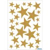 Herma MAGIC Sticker Sterne Gold Glittery 27 Stück