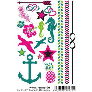 Herma FASHIONLine CLASSIC Tattoo Colour Summerfeeling in...