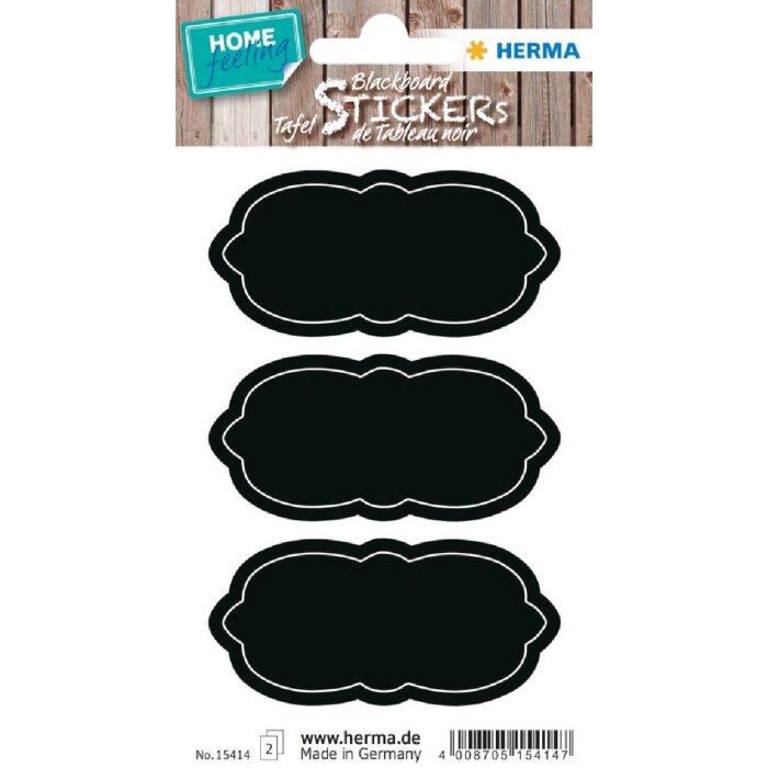 Herma HOME Tafeletiketten Wolke, 6 Stück, Matt, 2 Blatt