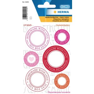 Herma HOME Deckeletiketten New Look Bunt selbstklebend...