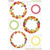 Herma HOME Deckeletiketten New Look Obst I selbstklebend Ø 43 mm und Ø 24 mm