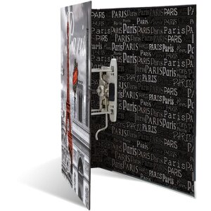 Herma Motiv-Ordner A4 Paris, Farbe: Weiß,...