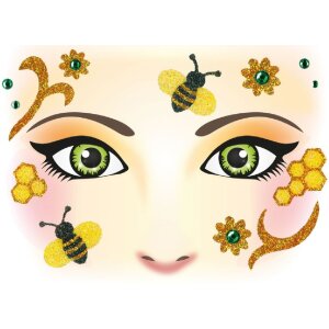Herma FASHIONLine Face Art Sticker Honey bee, Farbe:...