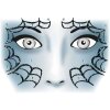 Herma FASHIONLine Face Art Sticker Spider, schwarz, XL