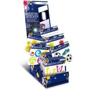 Herma Reflektorsticker Fussball reflektierend für den Alltag bis 150 m