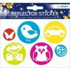Herma Reflektorsticker Kreise silber 10 Stück