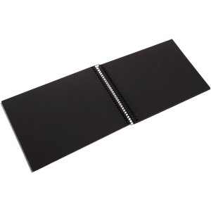 Goldbuch Spiralalbum Summertime grau 24x17 cm 40 schwarze Seiten