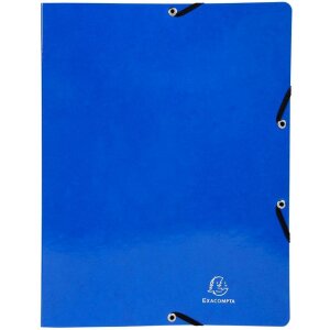 Exacompta Iderama Ringbuch A4 Gummizug 20mm Rücken 2/4 Ringe robust bunt