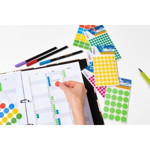 Herma VARIO Markierungspunkte pink 8 mm