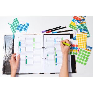 Herma VARIO Markierungspunkte pink 8 mm