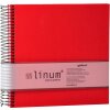 Goldbuch Spiralalbum Linum 22x20 cm 40 cremefarbige Seiten