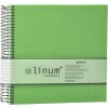 Goldbuch Spiralalbum Linum 22x20 cm 40 cremefarbige Seiten