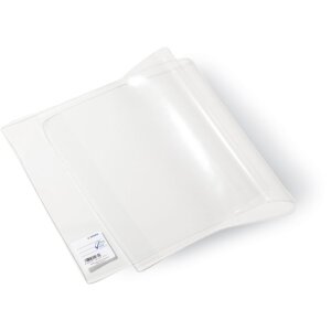 Protecție pentru cărți HERMA HERMÄX BASIC transparentă, cu etichetă de nume, multiple dimensiuni