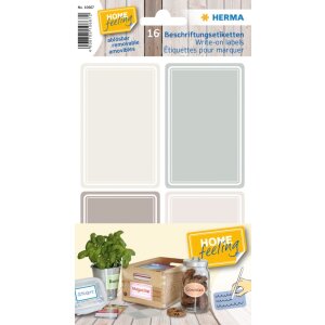 Herma HOME Beschriftungsetiketten 52x82 mm ablösbar