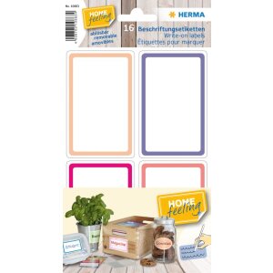 Herma HOME Beschriftungsetiketten 52x82 mm ablösbar