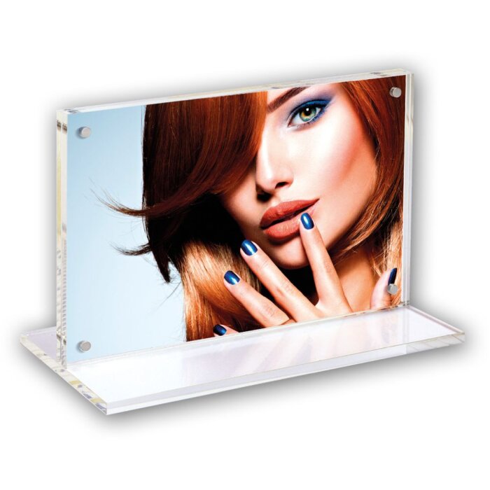 ZEP Doppelrahmen Irvine 10x15 cm bis 20x30 Acrylrahmen beidseitig magnetisch