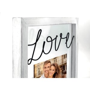 ZEP Holz-Metallrahmen Mira 10x15 cm Love 25,5x29 cm