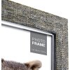 ZEP Doneck Fotorahmen 10x15 bis 30x40 cm silber 2 cm Blockprofil